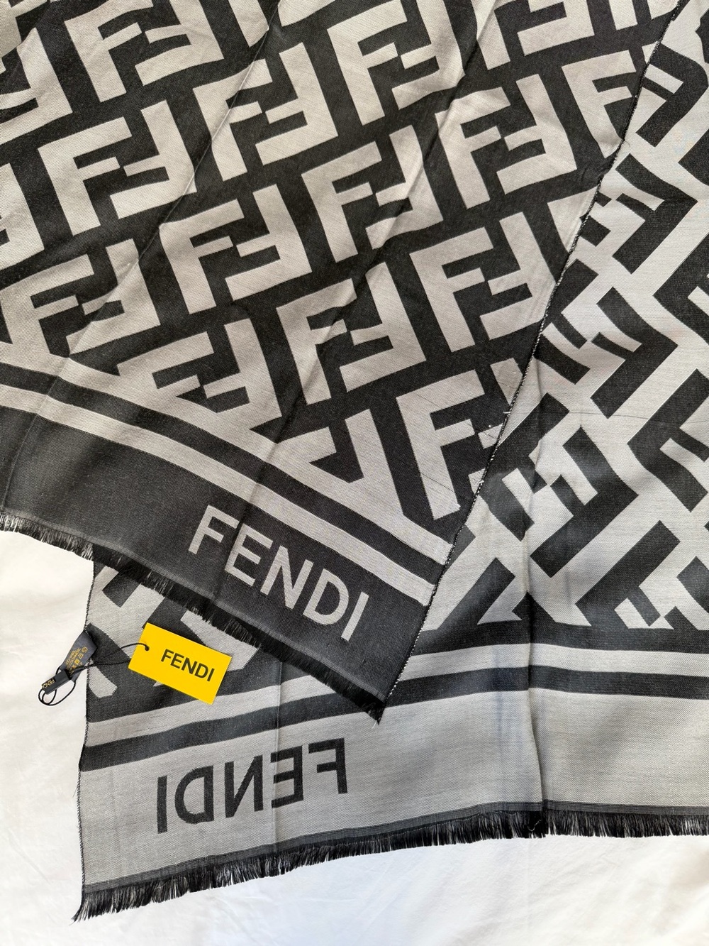 Fendi FF Cashmere Shawl